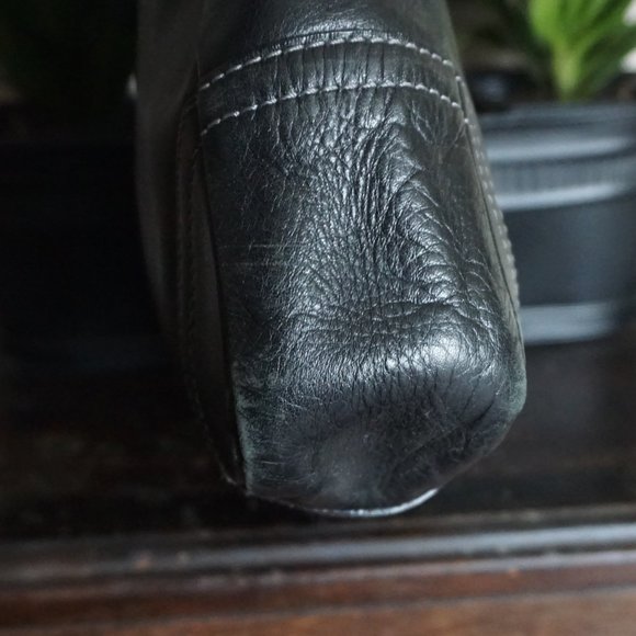 Coach Vintage Hampton  Black Leather Bag - Picture 3 of 12